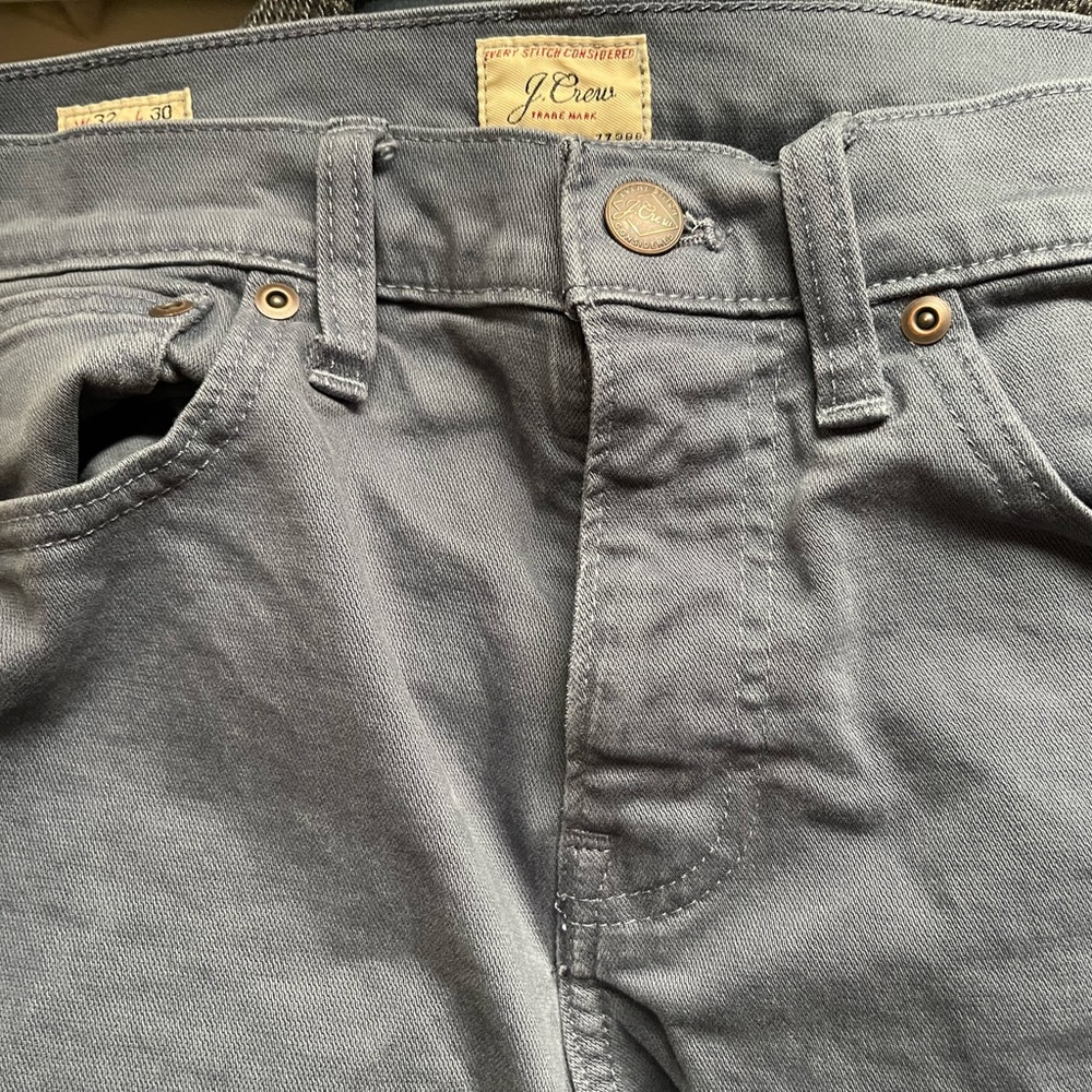 484 slim fit five pocket pants seashore plants
